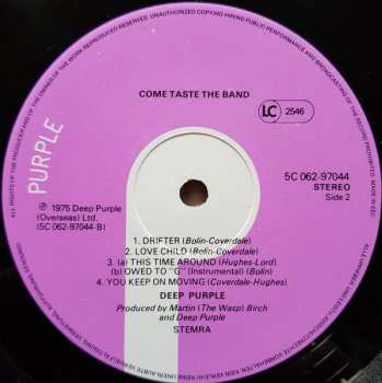 LP Deep Purple: Come Taste The Band 656247