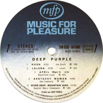 LP Deep Purple: Deep Purple 603252