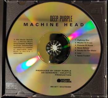 CD Deep Purple: Machine Head 605226