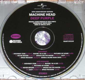 CD Deep Purple: Machine Head DLX 615925