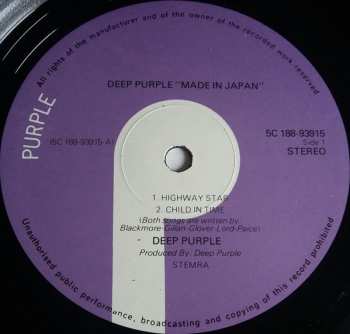 2LP Deep Purple: Made In Japan 603285