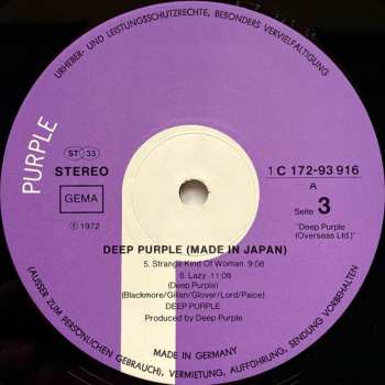 2LP Deep Purple: Made In Japan 648936