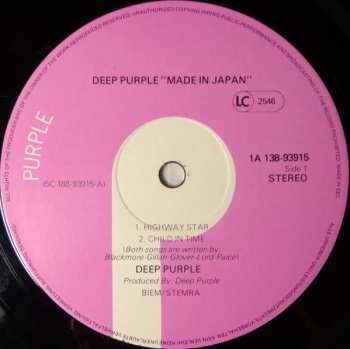 2LP Deep Purple: Made In Japan 656260