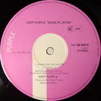 2LP Deep Purple: Made In Japan 656260