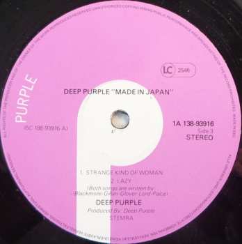 2LP Deep Purple: Made In Japan 656260