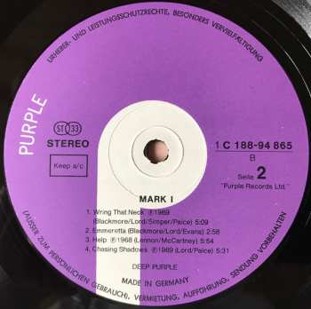 2LP Deep Purple: Mark I & II 636634