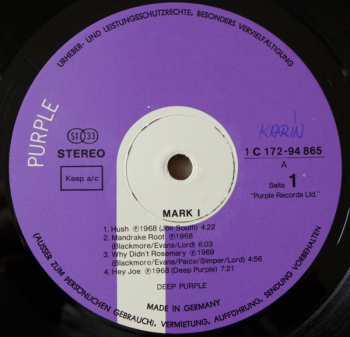 2LP Deep Purple: Mark I & II 639215