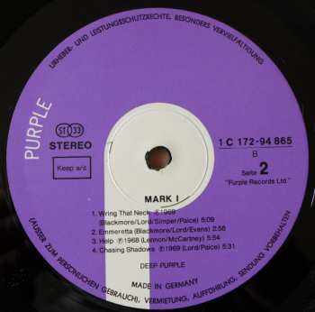 2LP Deep Purple: Mark I & II 639215