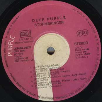 LP Deep Purple: Stormbringer 616445