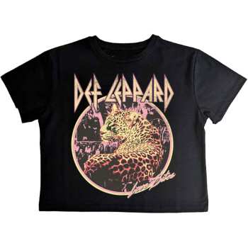 Merch Def Leppard: Dámské Crop Top Love Bites