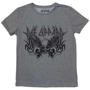 Merch Def Leppard: Dámské Tričko Tribal Skull