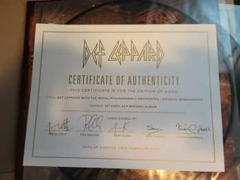 2LP Def Leppard: Drastic Symphonies LTD | PIC 592453