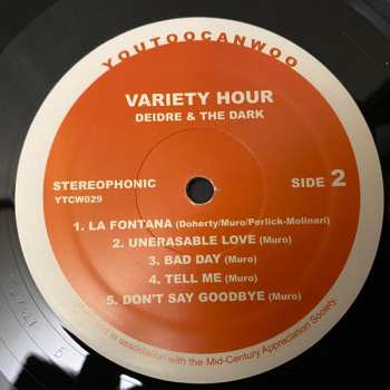 LP Deidre & The Dark: Variety Hour 471969