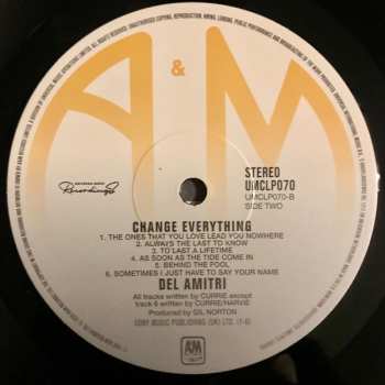 LP Del Amitri: Change Everything 562324