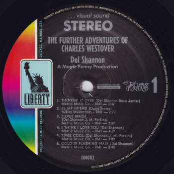 LP Del Shannon: The Further Adventures Of Charles Westover 582864