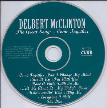 CD Delbert McClinton: The Great Songs - Come Together 657839