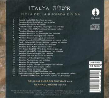 CD Delilah Gutman: ITalYa (Isola Della Rugiada Divina) 400726