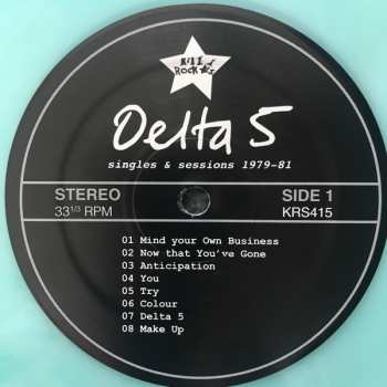 LP Delta 5: Singles & Sessions 1979 - 81 CLR | LTD 567905