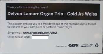 LP Delvon LaMarr Organ Trio: Cold As Weiss 573695