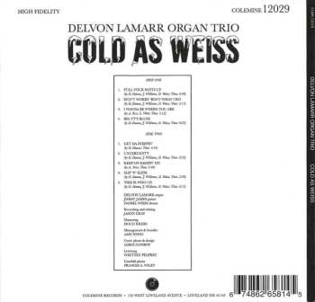 CD Delvon LaMarr Organ Trio: Cold As Weiss 573690