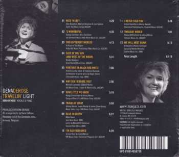 CD Dena DeRose: Travelin' Light – Live in Antwerp, Belgium 355713