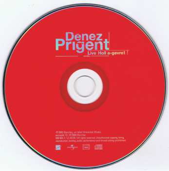 CD Denez Prigent: Live Holl A-Grevret 364660