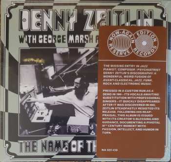 CD Denny Zeitlin: The Name Of This Terrain LTD | NUM 323605