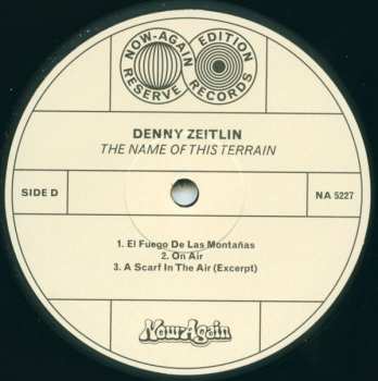 CD Denny Zeitlin: The Name Of This Terrain LTD | NUM 323605