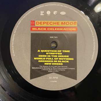 LP Depeche Mode: Black Celebration 642921