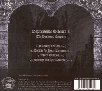 CD Depressive Silence: II : The Darkened Empires LTD | DIGI 581327