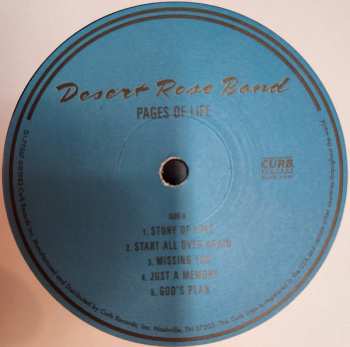 LP Desert Rose Band: Pages Of Life 576616