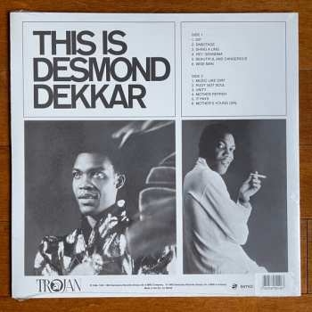 LP Desmond Dekker: This Is Desmond Dekkar CLR | LTD 592444