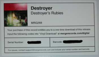 2LP Destroyer: Destroyer's Rubies LTD 434478