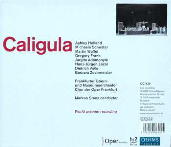 2CD/Box Set Markus Stenz: Caligula 505594