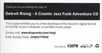 CD Detroit Rising: A Cosmic Jazz Funk Adventure DIGI 175016