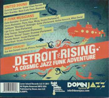 CD Detroit Rising: A Cosmic Jazz Funk Adventure DIGI 175016