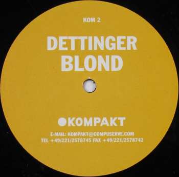 Album Dettinger: Blond