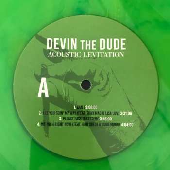 2LP Devin The Dude: Acoustic Levitation CLR | LTD 591422