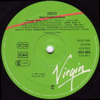 LP Devo: New Traditionalists 660810