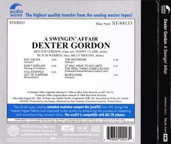 CD Dexter Gordon: A Swingin' Affair 607326