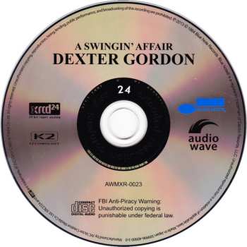 CD Dexter Gordon: A Swingin' Affair 607326