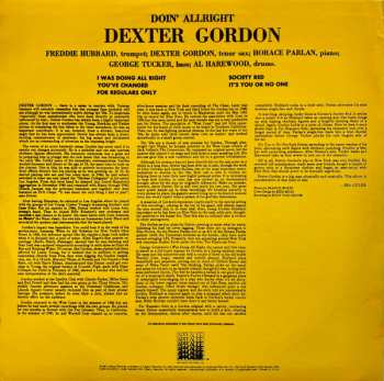 LP Dexter Gordon: Doin' Allright 648115