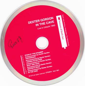 CD Dexter Gordon: In The Cave (Live at Persepolis Utrecht 1963) 551389