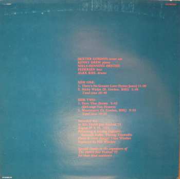 LP Dexter Gordon Quartet: Swiss Nights Vol. 2 460110