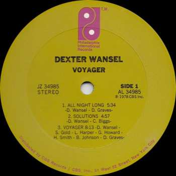 LP Dexter Wansel: Voyager 609482