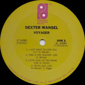 LP Dexter Wansel: Voyager 609482