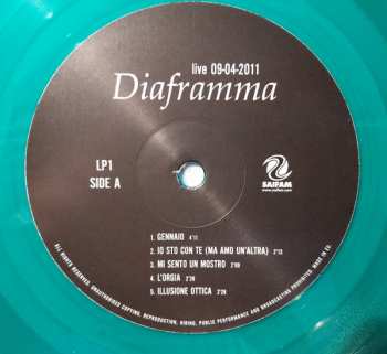 2LP Diaframma: Live 09-04-2011 CLR | LTD | NUM 612194