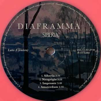 LP/CD Diaframma: Siberia CLR | LTD 623039