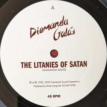 LP Diamanda Galás: The Litanies Of Satan 284797