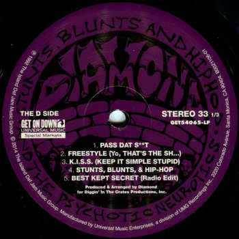 2LP Diamond D: Stunts, Blunts, & Hip Hop 577845